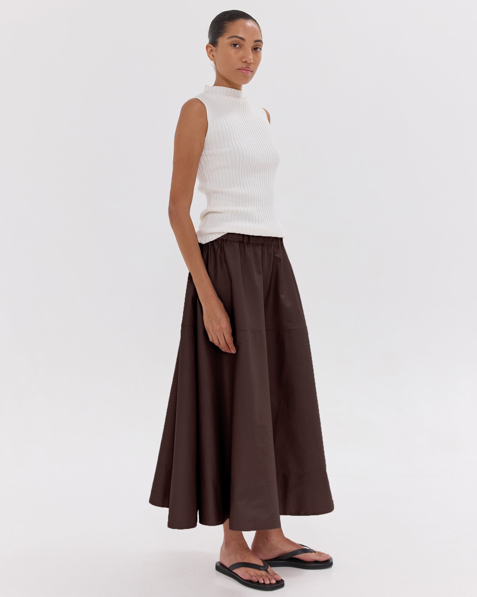 The Maxi Skirt | Brazil Nut