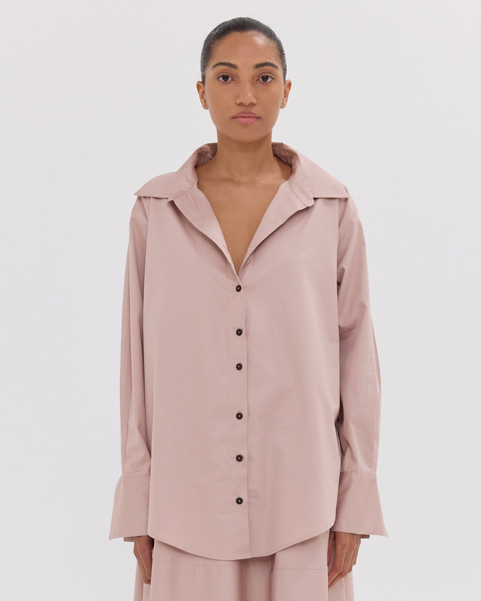 The Split Back Shirt | Lotus