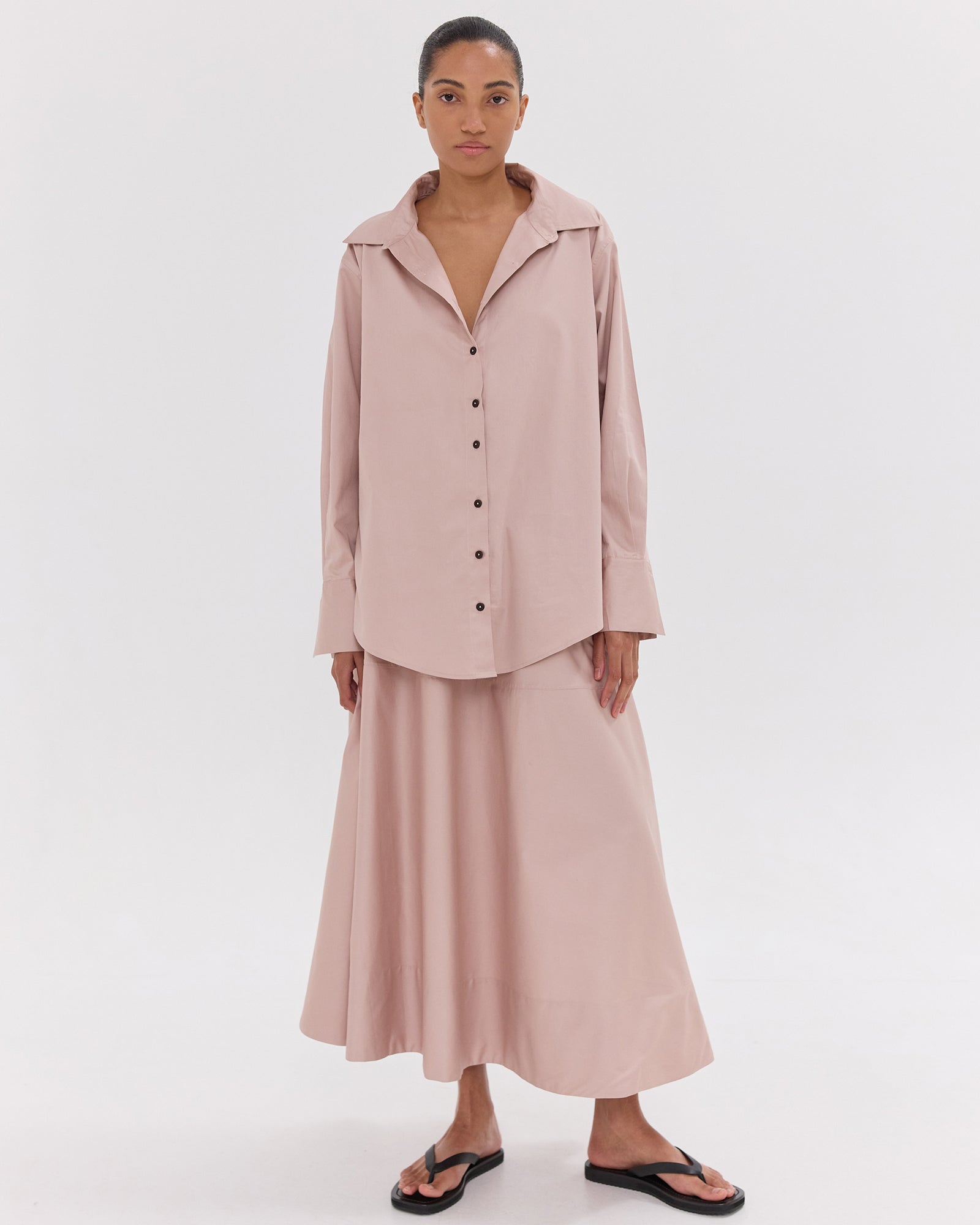 The Split Back Shirt | Lotus