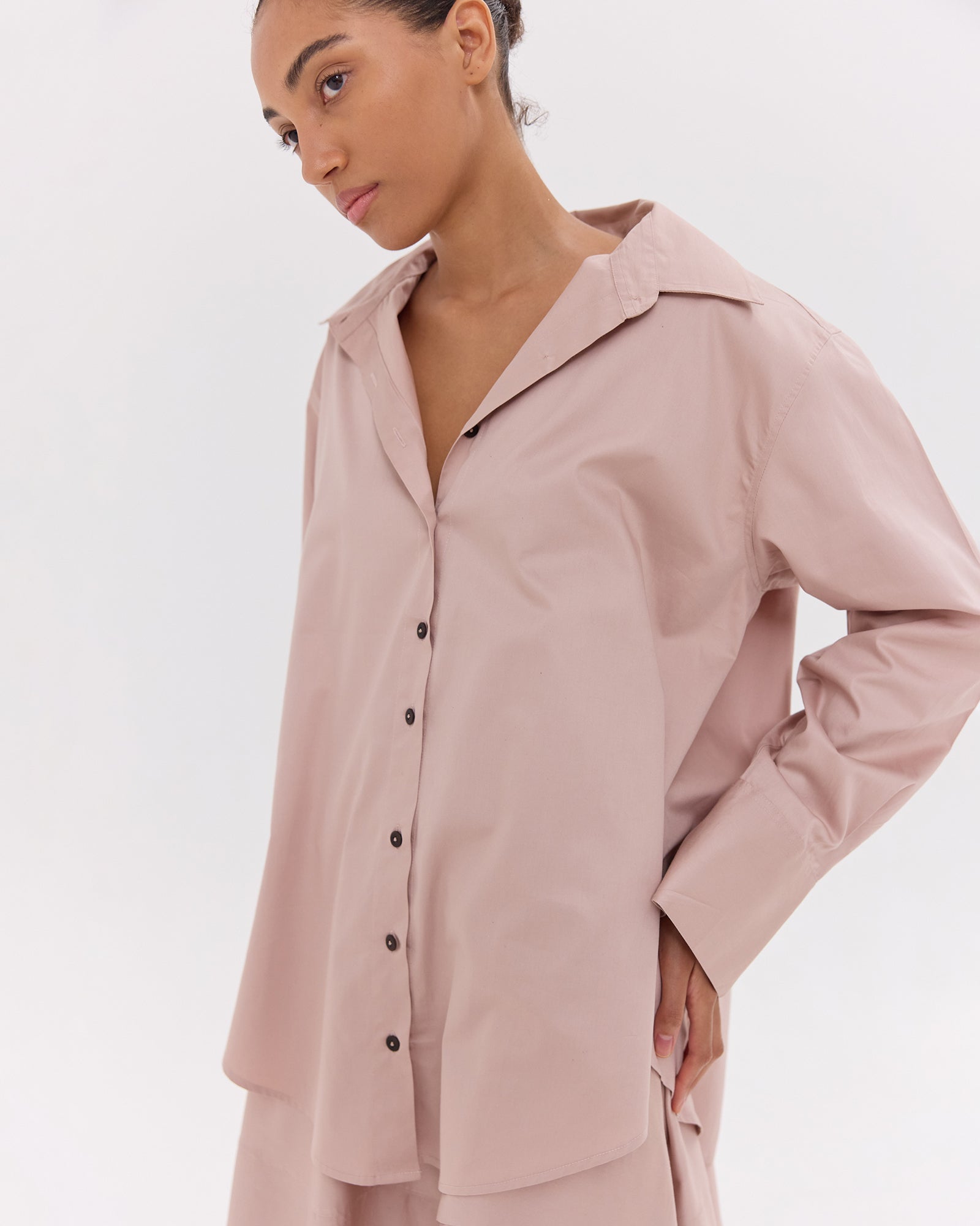 The Split Back Shirt | Lotus