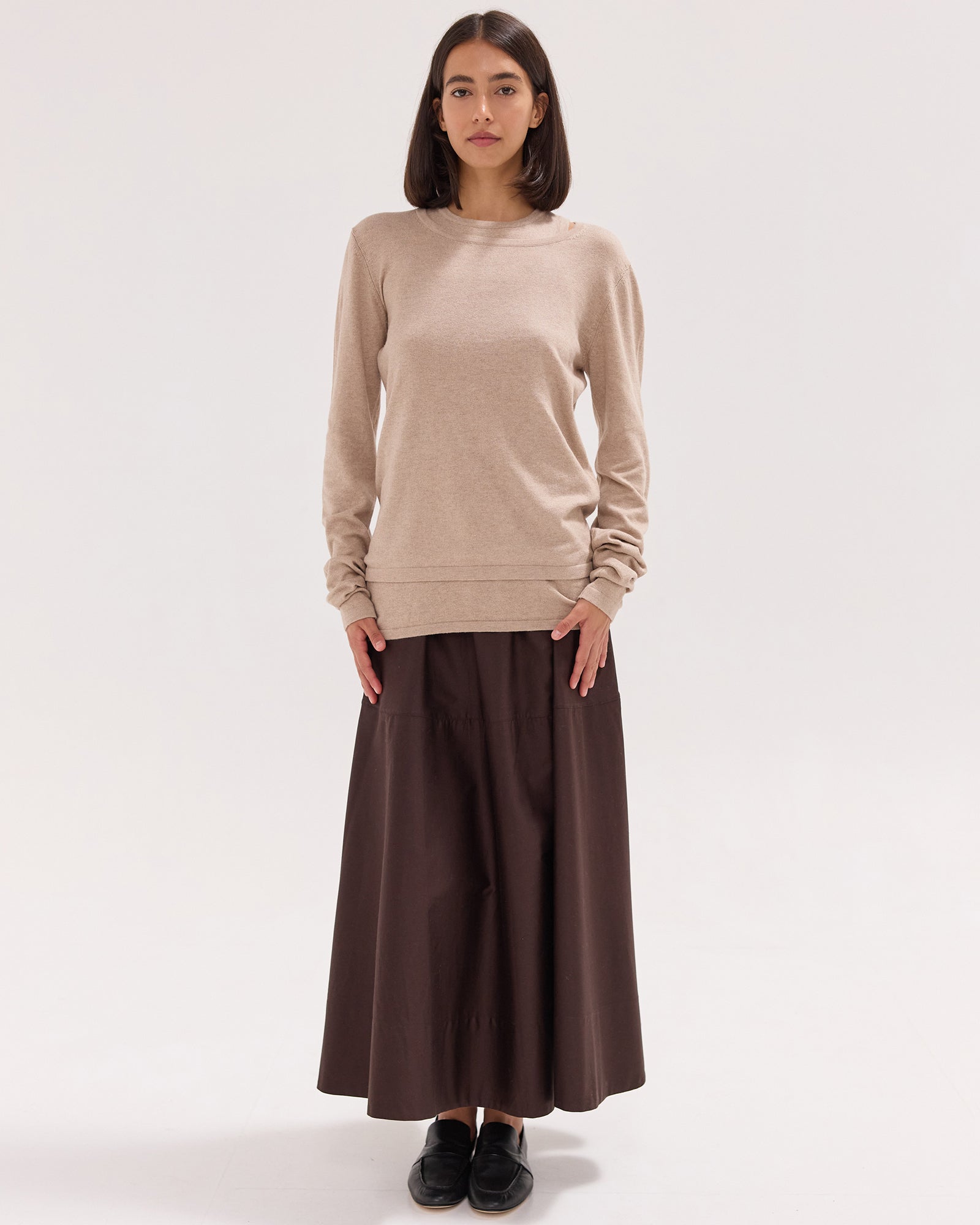 The Maxi Skirt | Brazil Nut