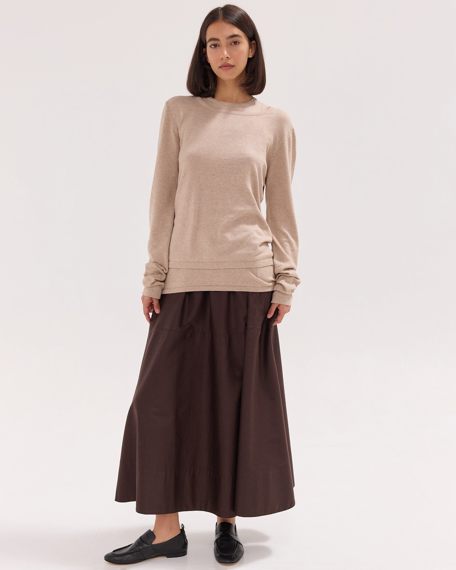 The Maxi Skirt | Brazil Nut