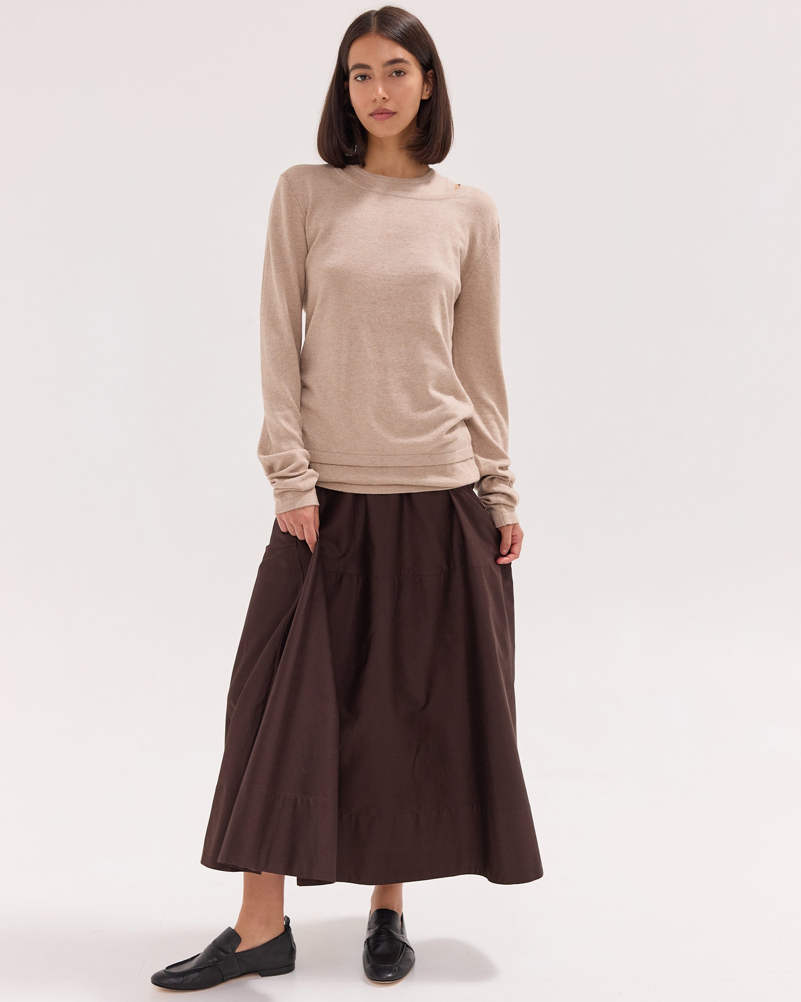 The Maxi Skirt | Brazil Nut