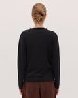The Funnel Neck Top | Black
