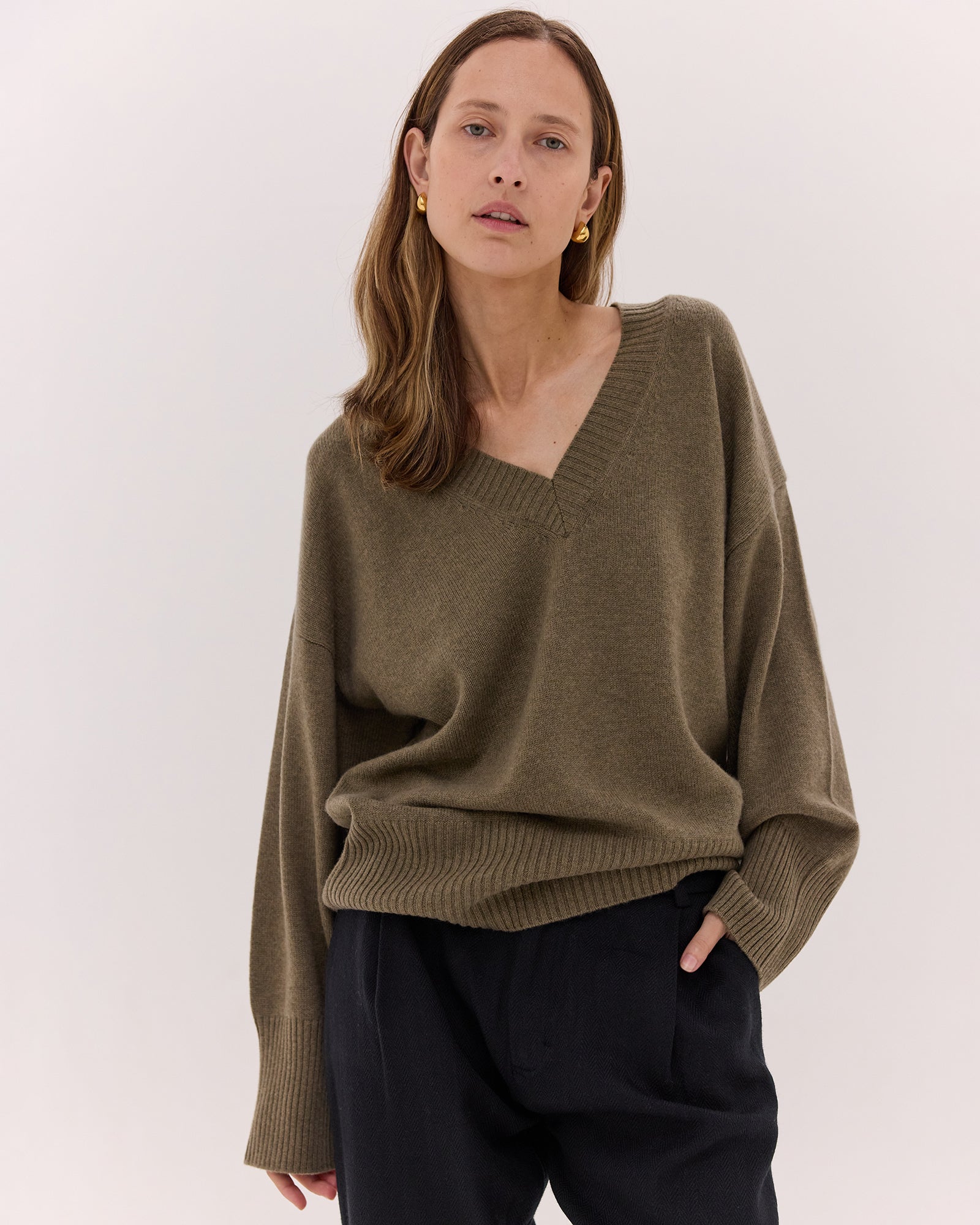 The Classic V Jumper | Breen