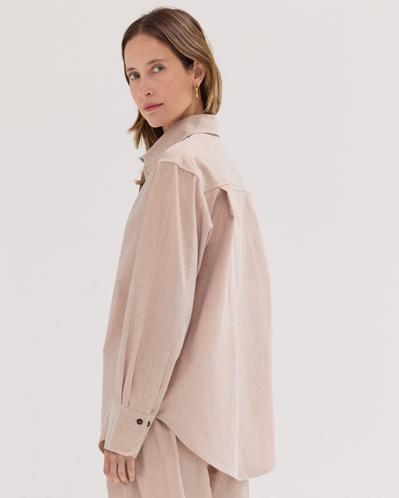 The Corduroy Shirt | Limestone