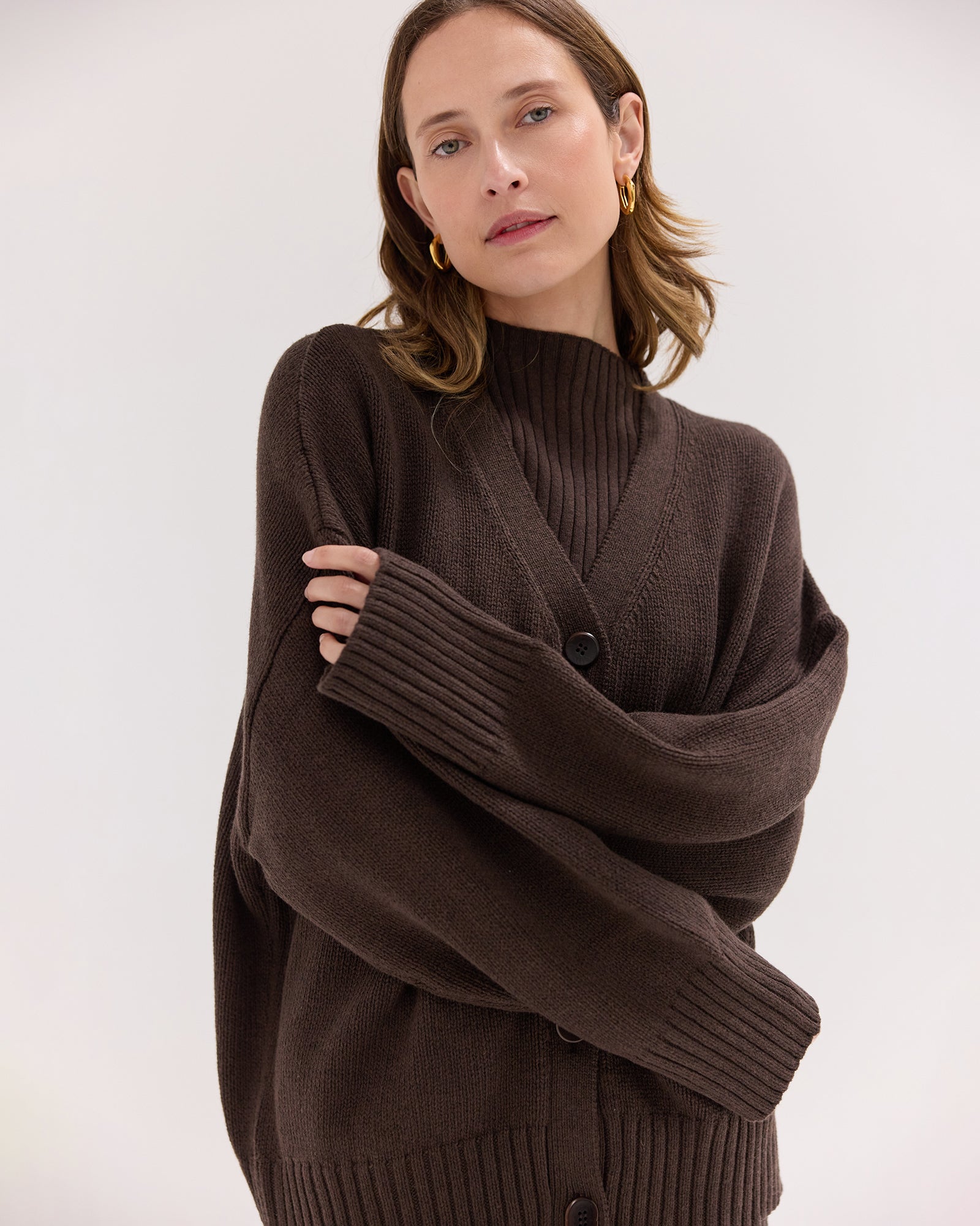 The Cardigan | Brazil Nut