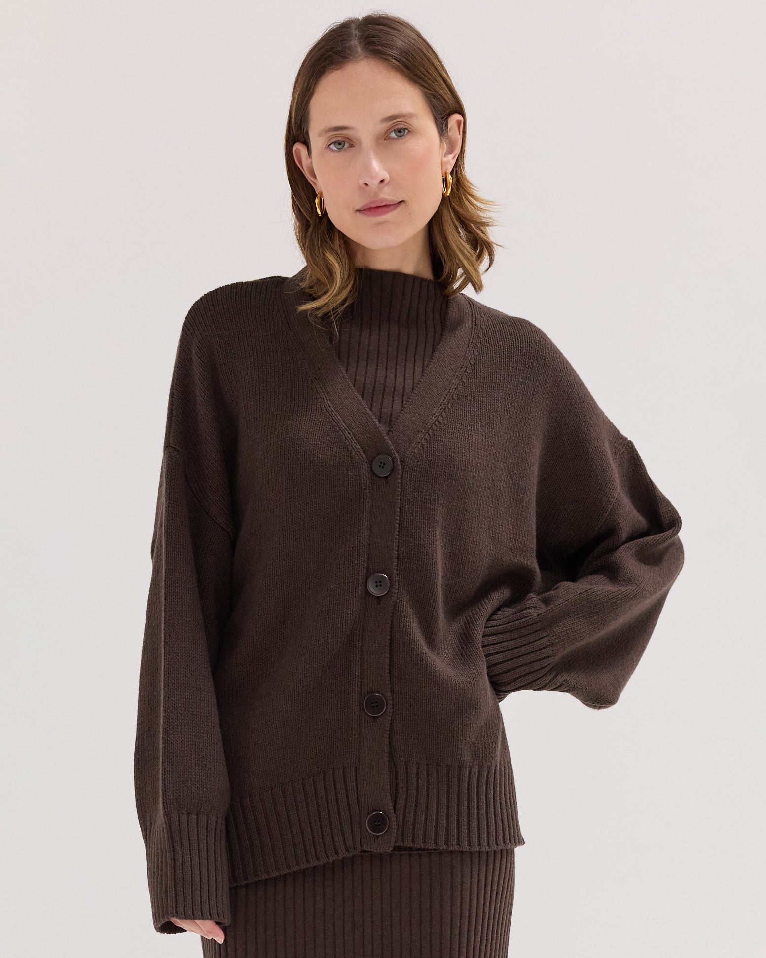The Cardigan | Brazil Nut