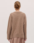 The Classic Crew Jumper | Sepia