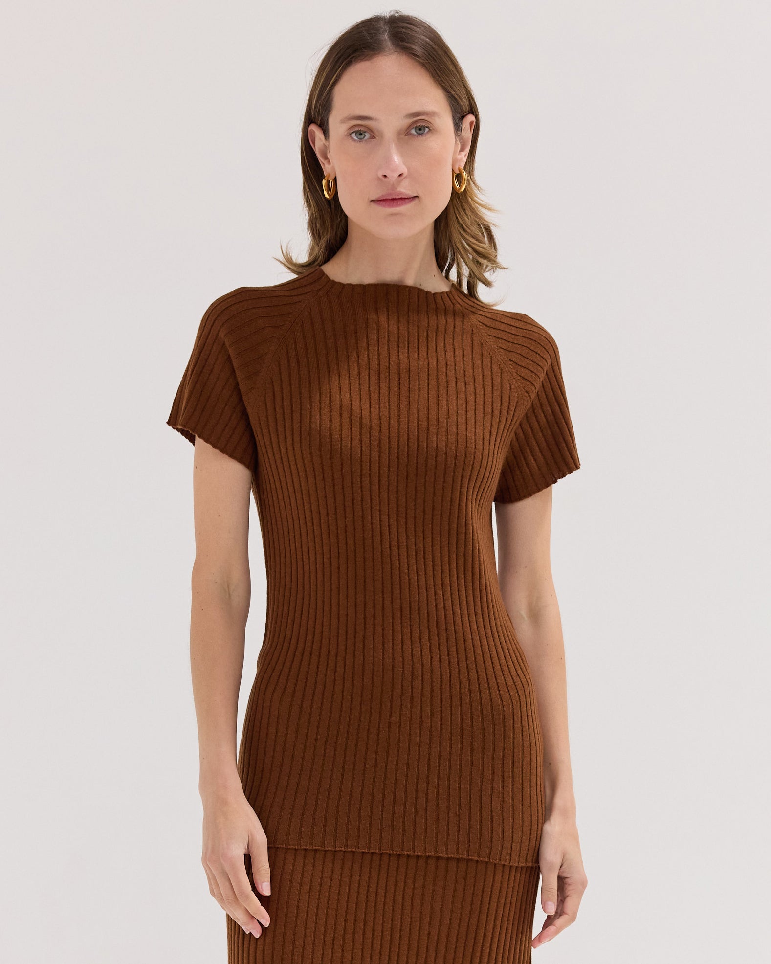 The Rib Knit Tee | Castagne