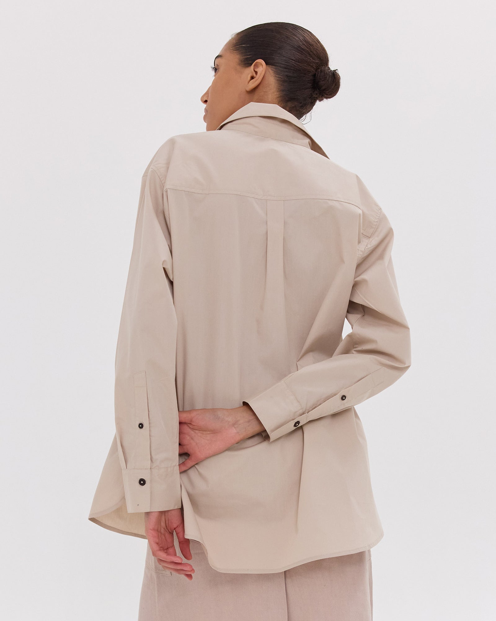 The Classic Pocket Shirt | Bone