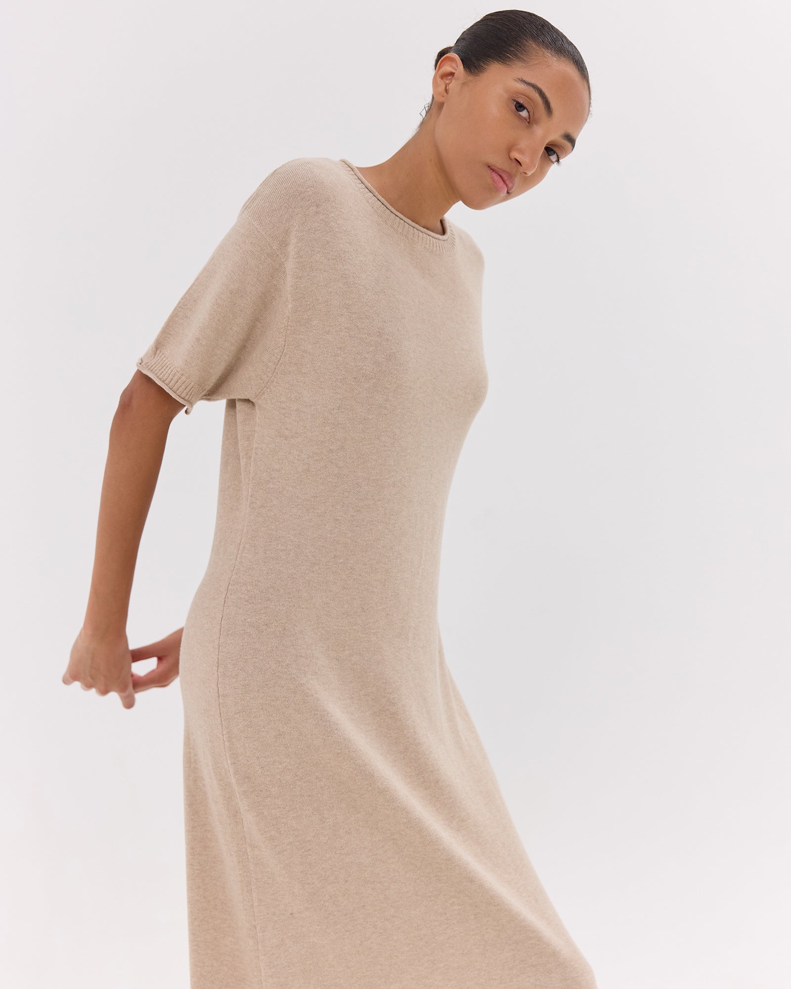 The Knit Tee Dress | Dune