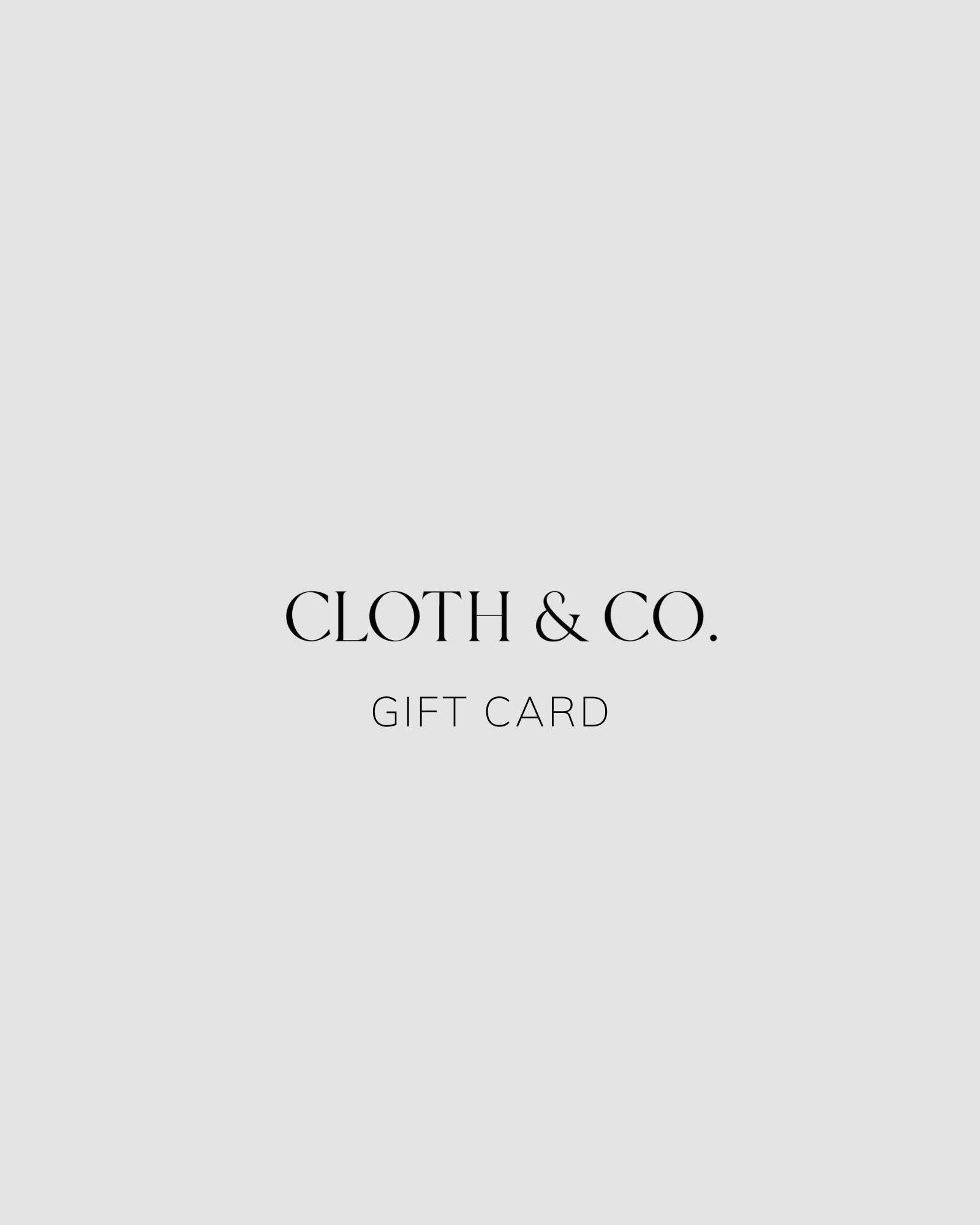 Digital Gift Card