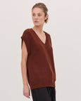 The Vest | Mahogany