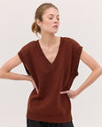 The Vest | Mahogany