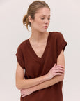 The Vest | Mahogany