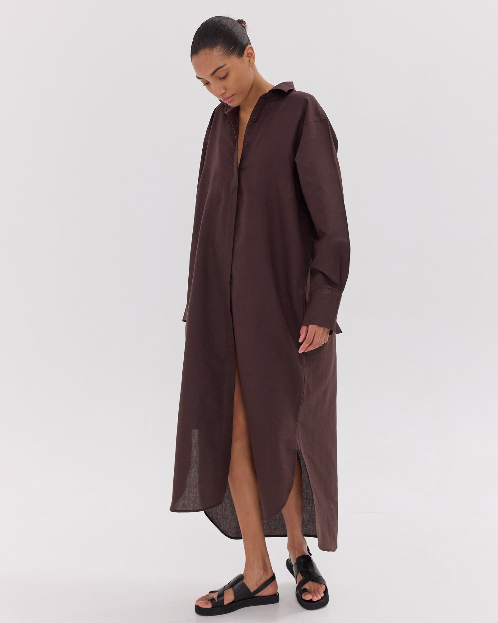 The Shirt Dress | Brazil Nut