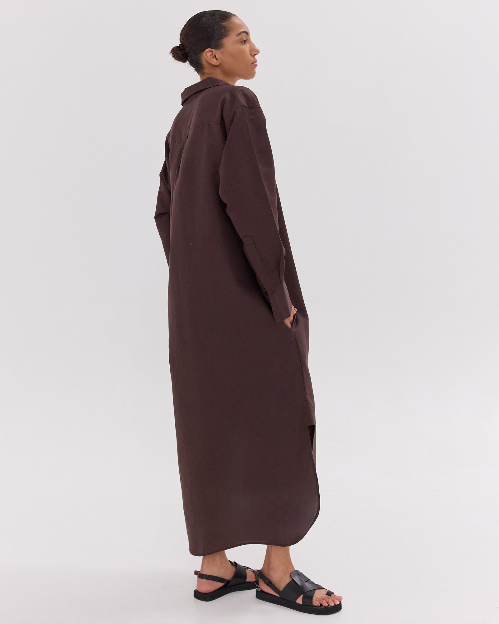 The Shirt Dress | Brazil Nut