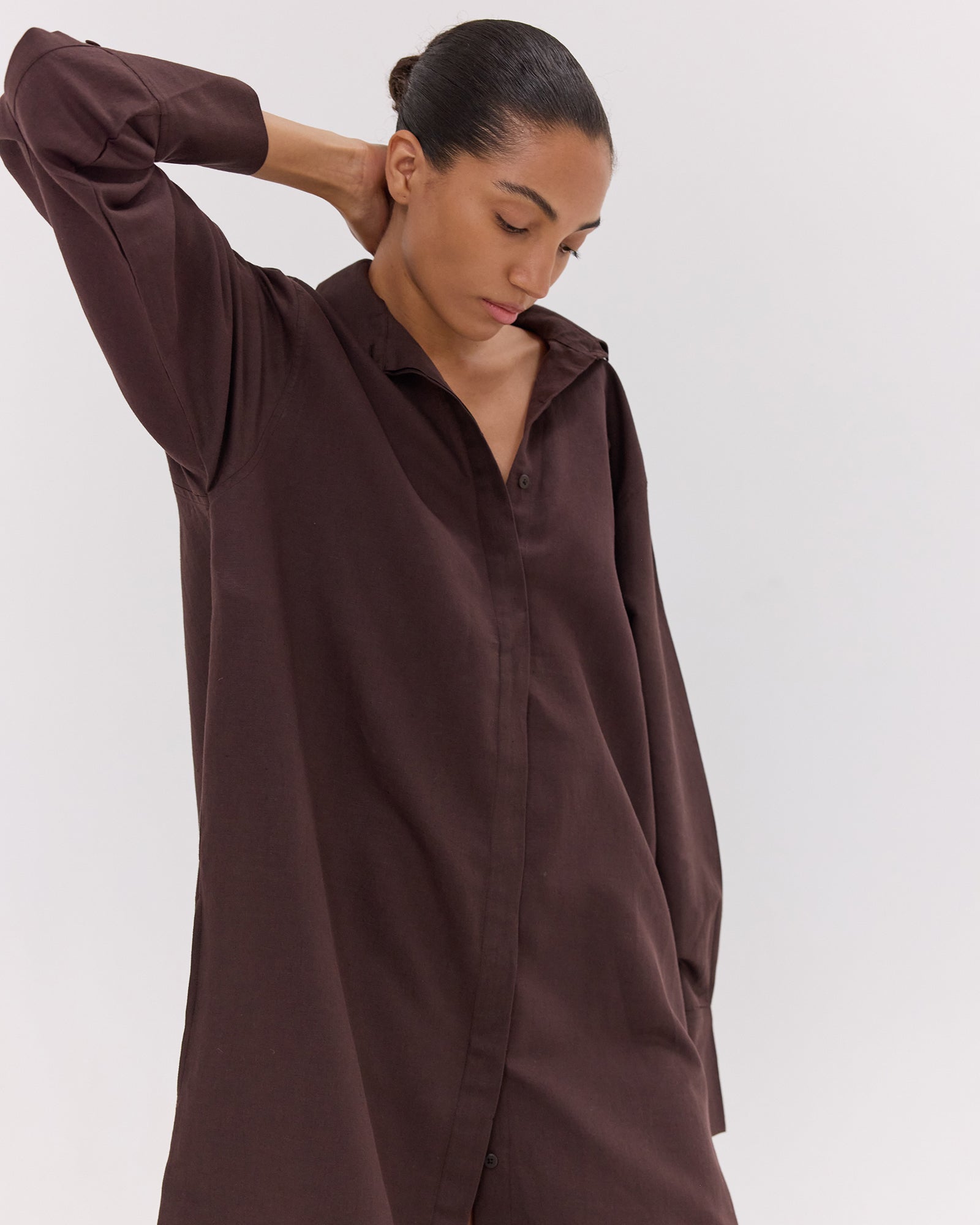 The Shirt Dress | Brazil Nut