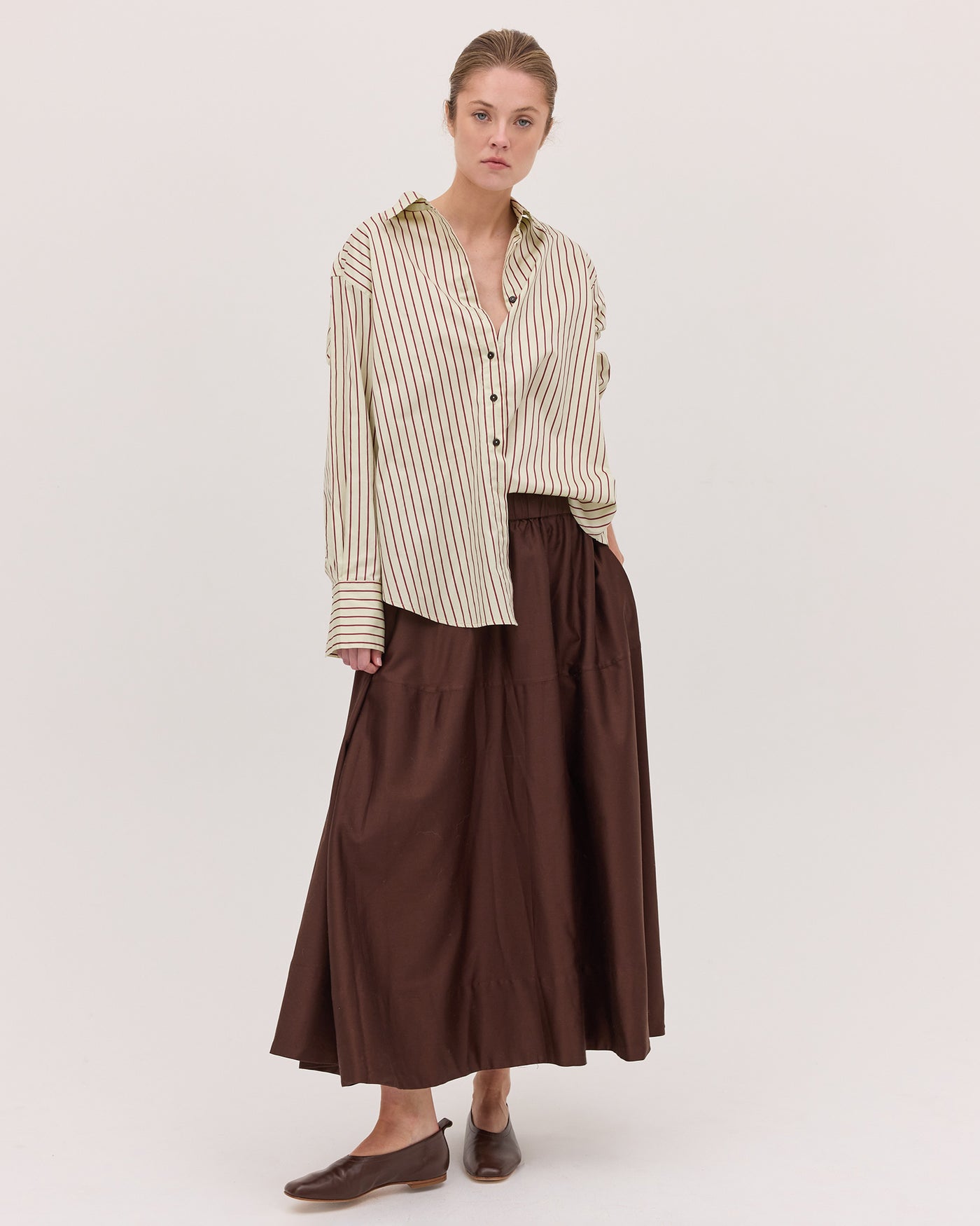 The Maxi Skirt | Chestnut