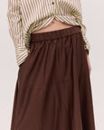 The Maxi Skirt | Chestnut