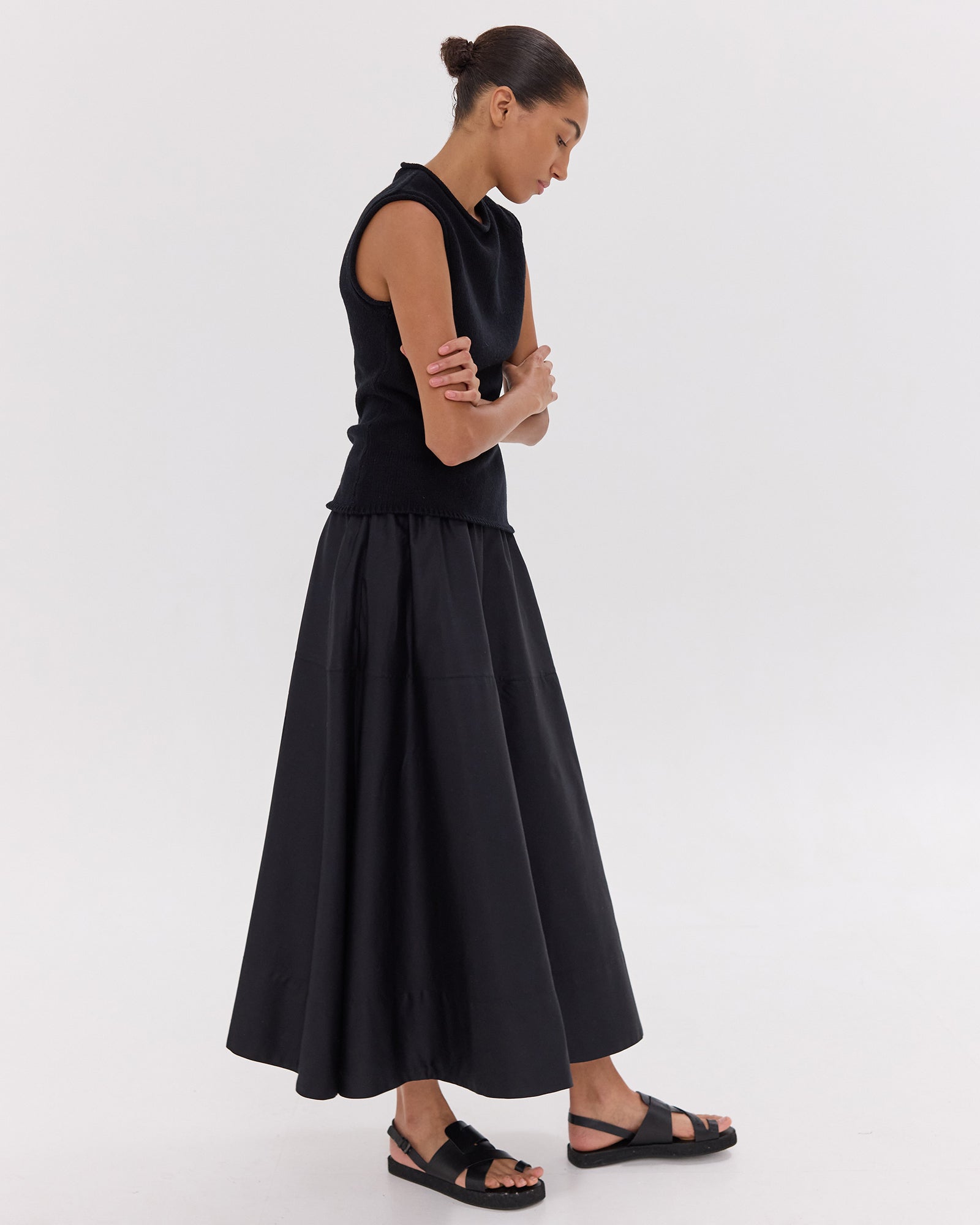The Maxi Skirt | Black