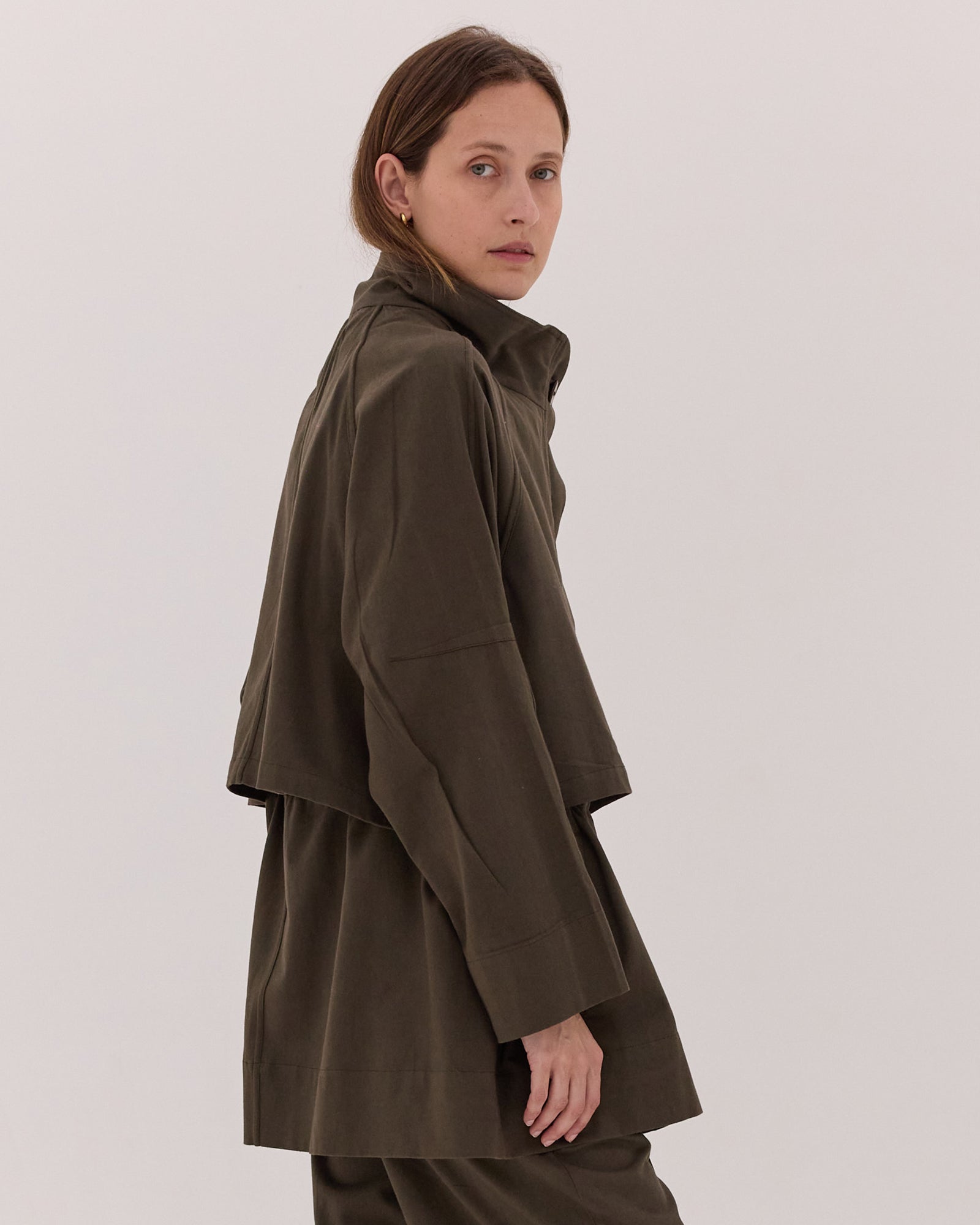 The Peacoat | Dark Olive