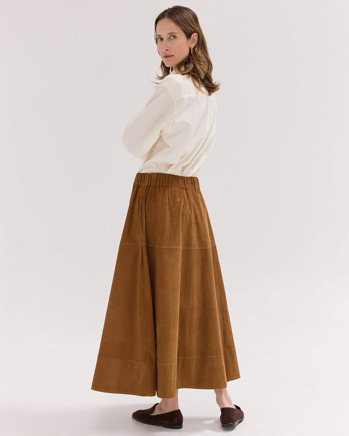 The Corduroy Maxi Skirt | Fox
