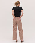 The Wide Leg Denim Jeans | Mocha