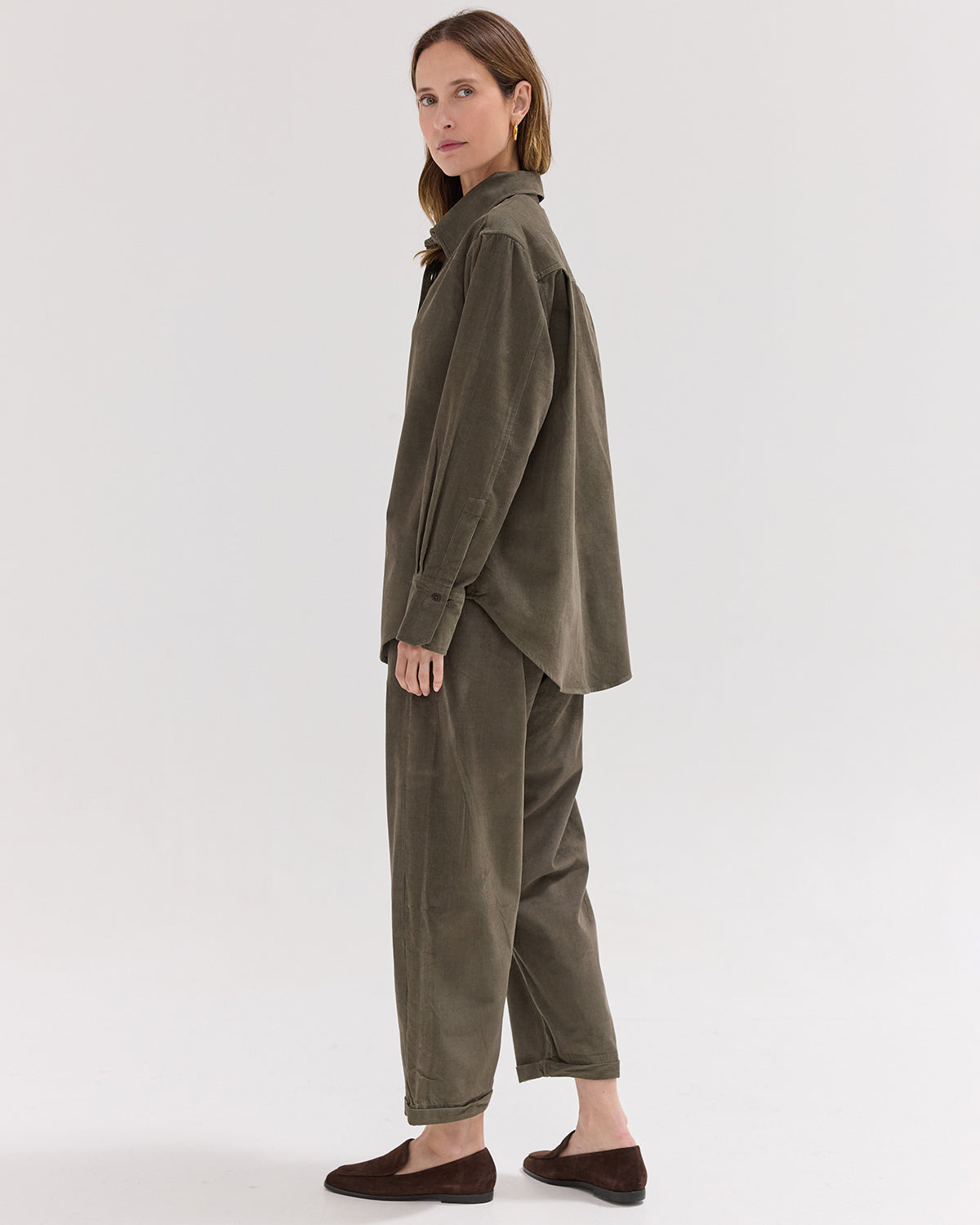 The Corduroy Relaxed Pant | Rosemary