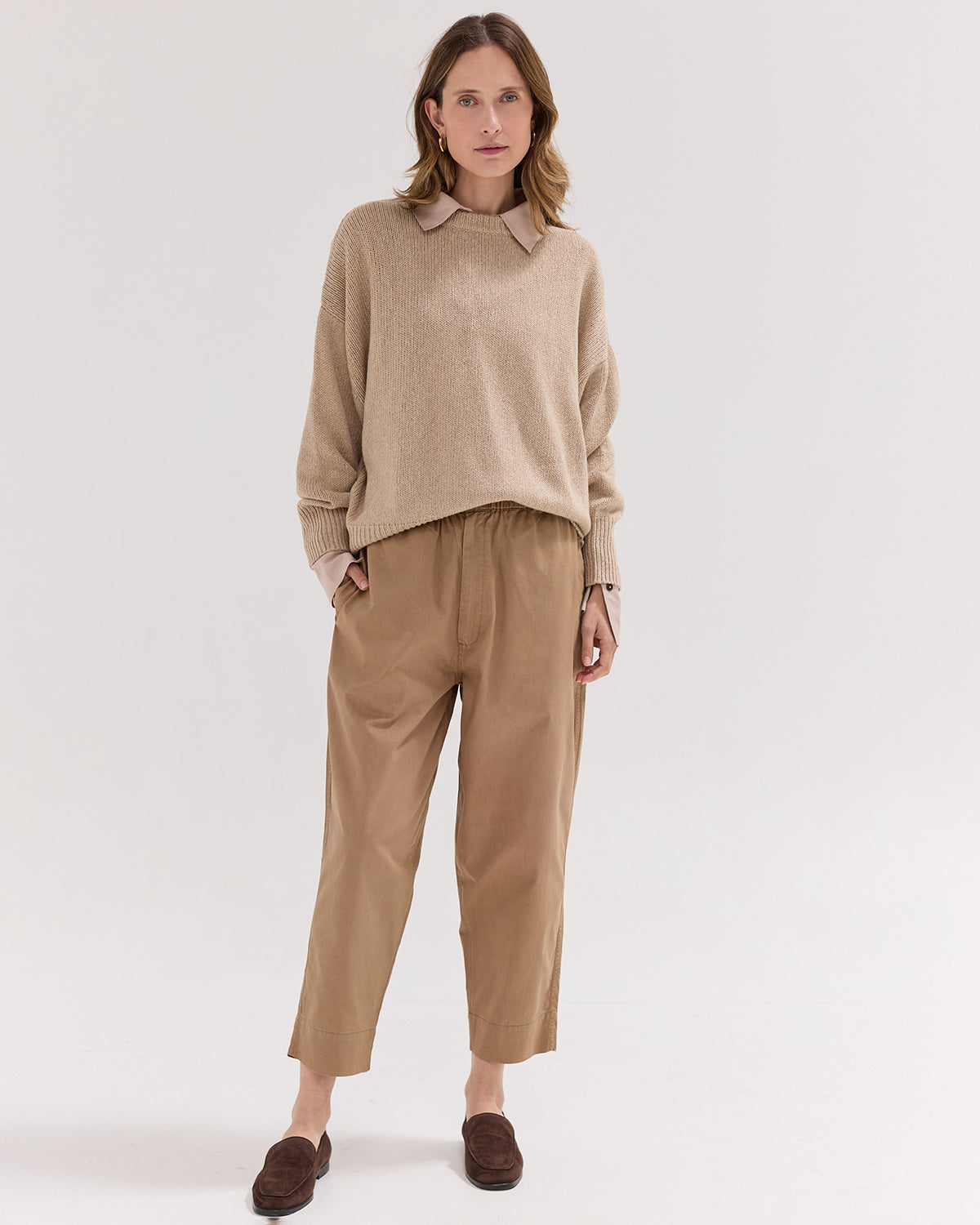 The Barrel Leg Chino | Fawn