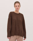 The Classic Crew Jumper | Espresso