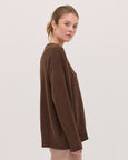 The Classic Crew Jumper | Espresso