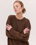 The Classic Crew Jumper | Espresso