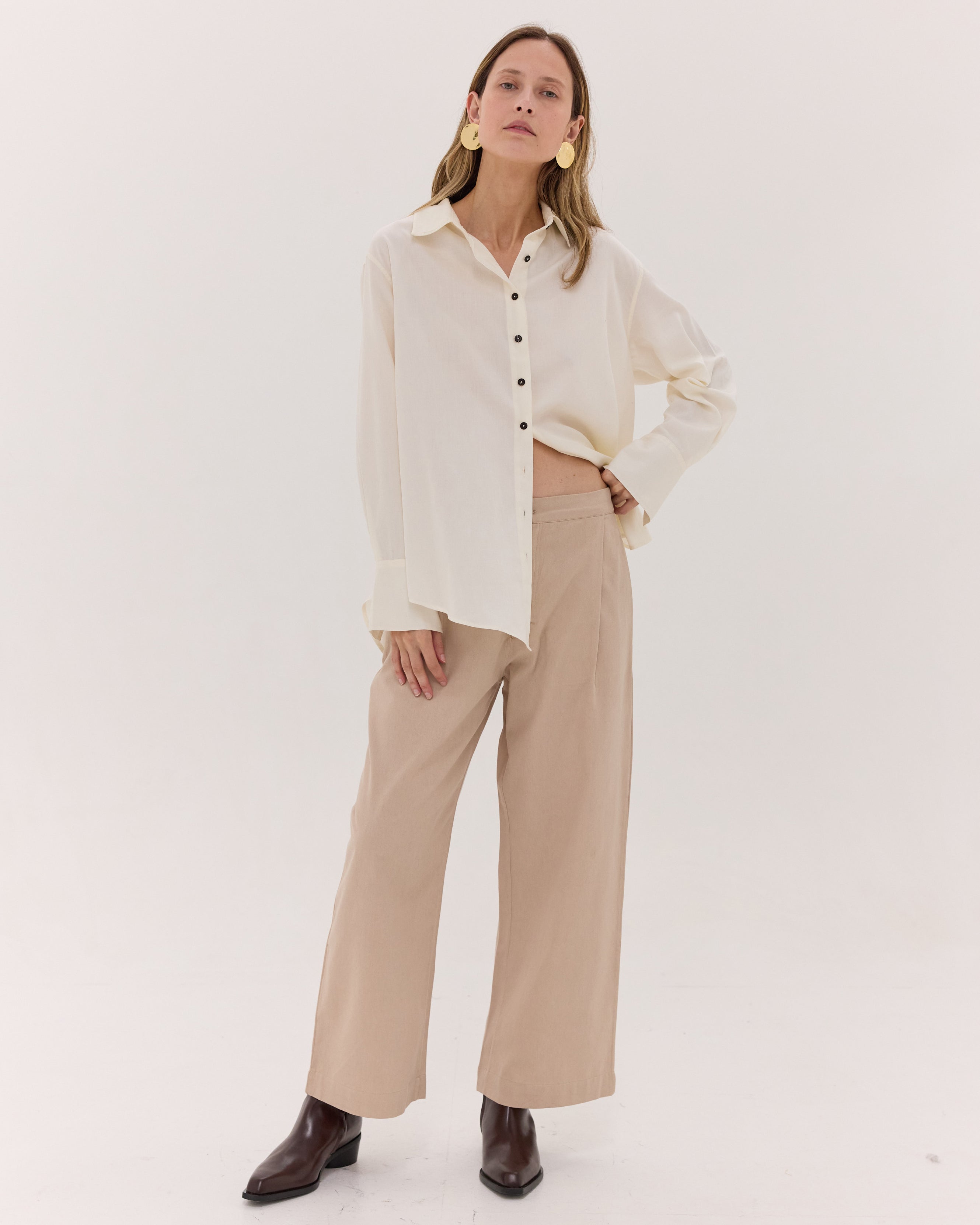 The Relaxed Tailored Pant | Barley