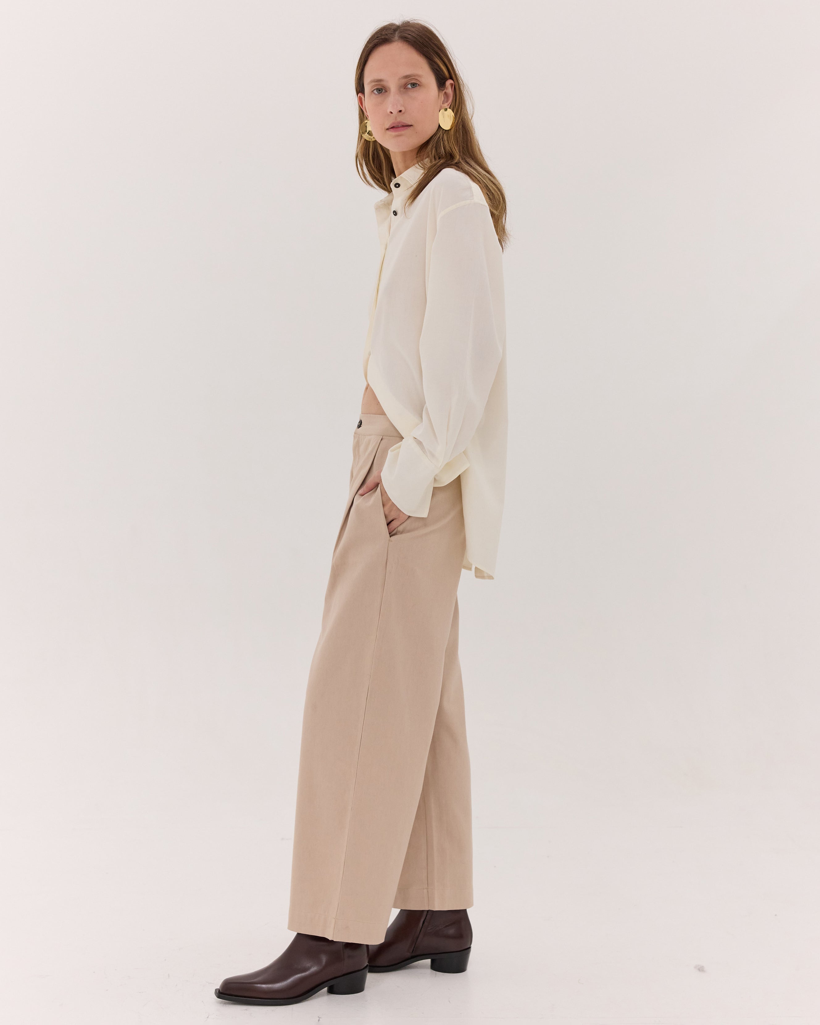 The Relaxed Tailored Pant | Barley