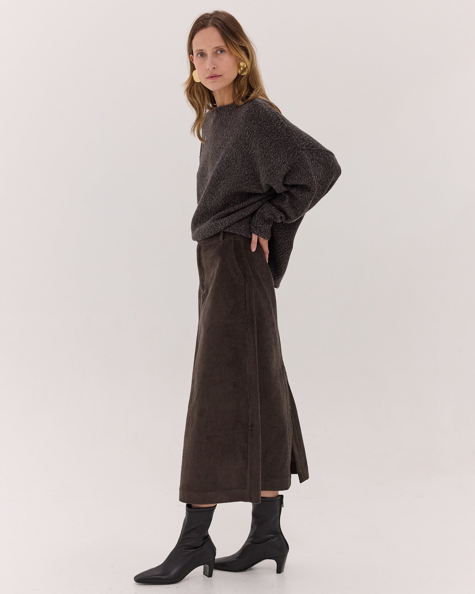 The Corduroy Tailored Skirt | Banksia