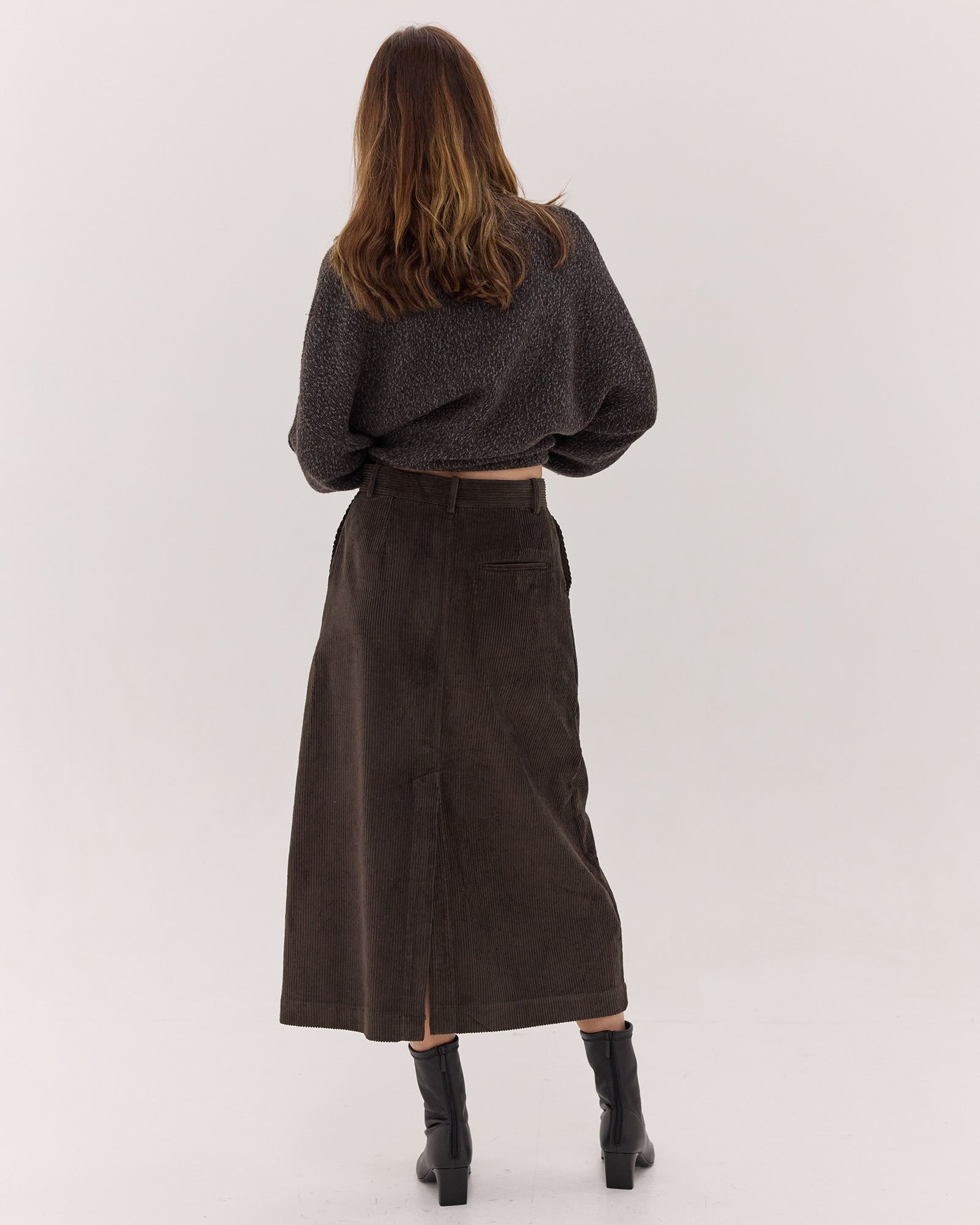 The Corduroy Tailored Skirt | Banksia