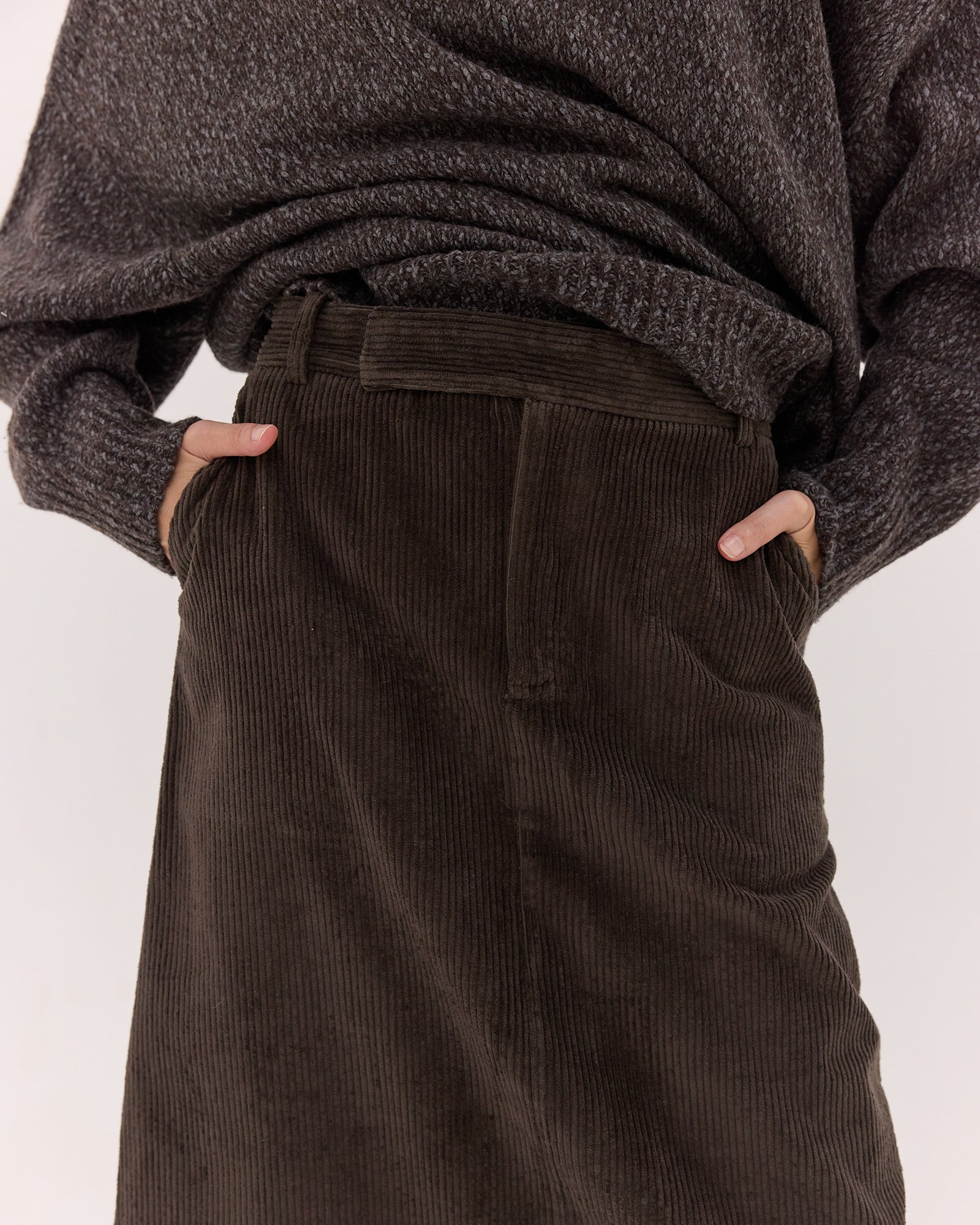 The Corduroy Tailored Skirt | Banksia