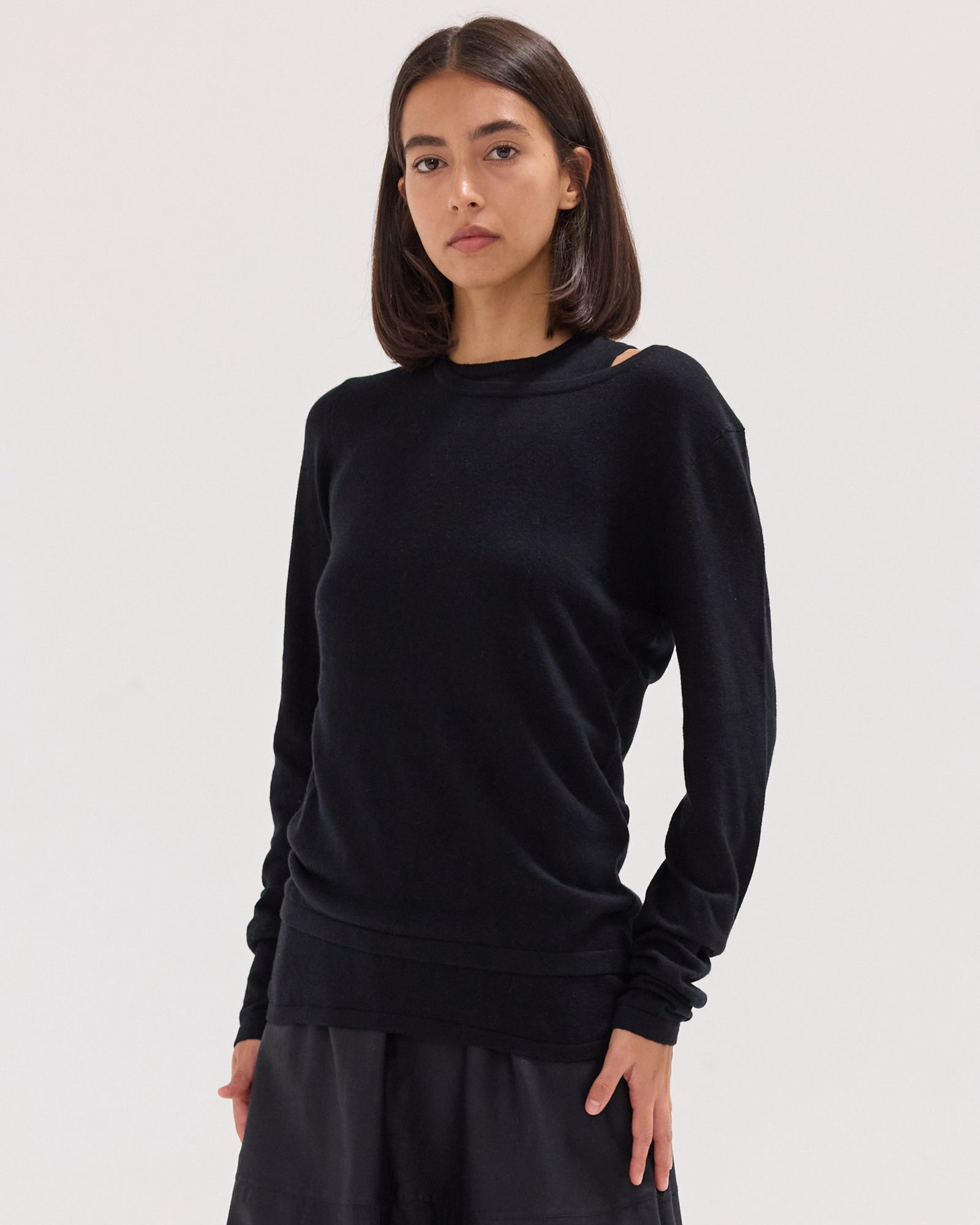 The Layering Long Sleeve | Black