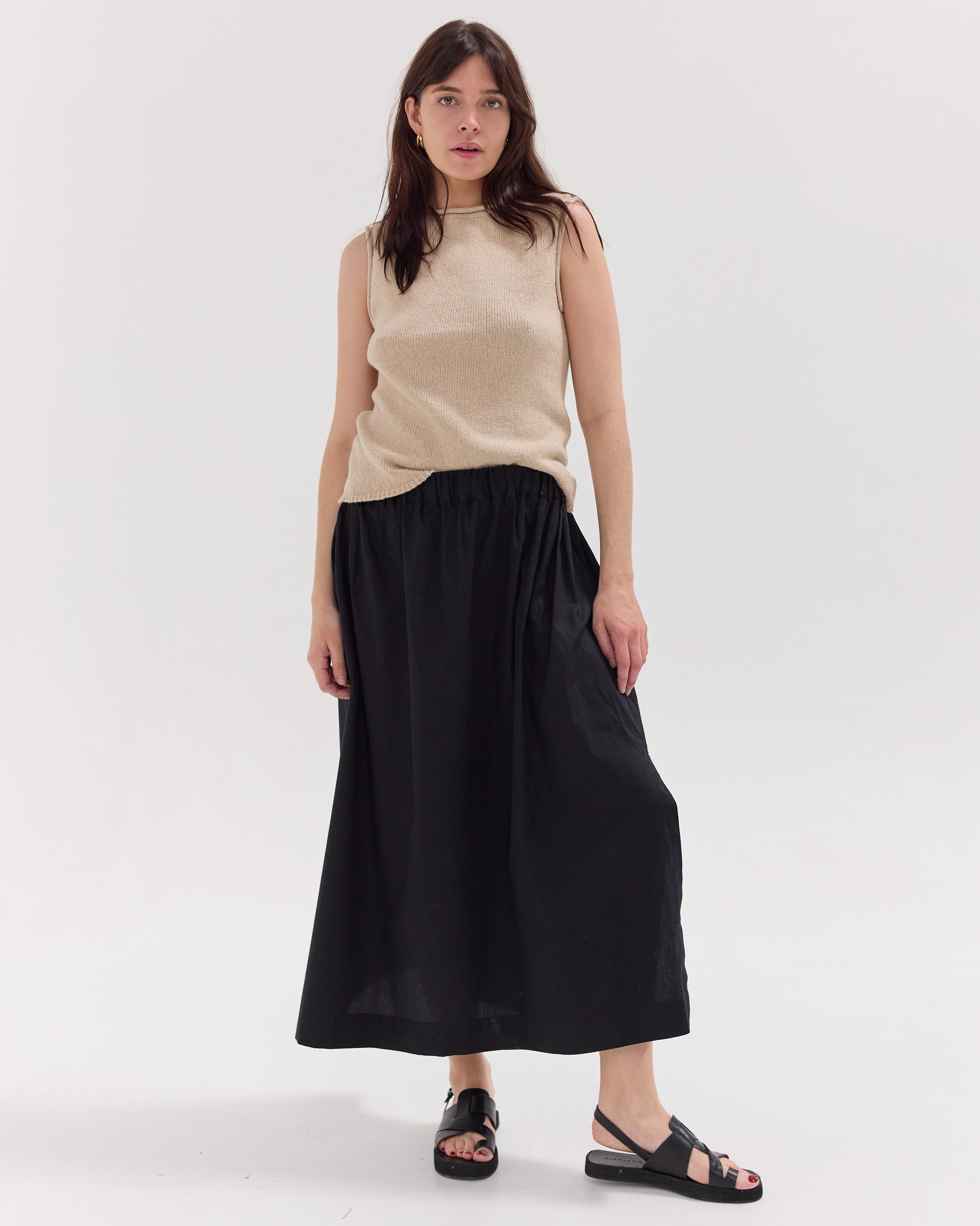 The Split Skirt | Black