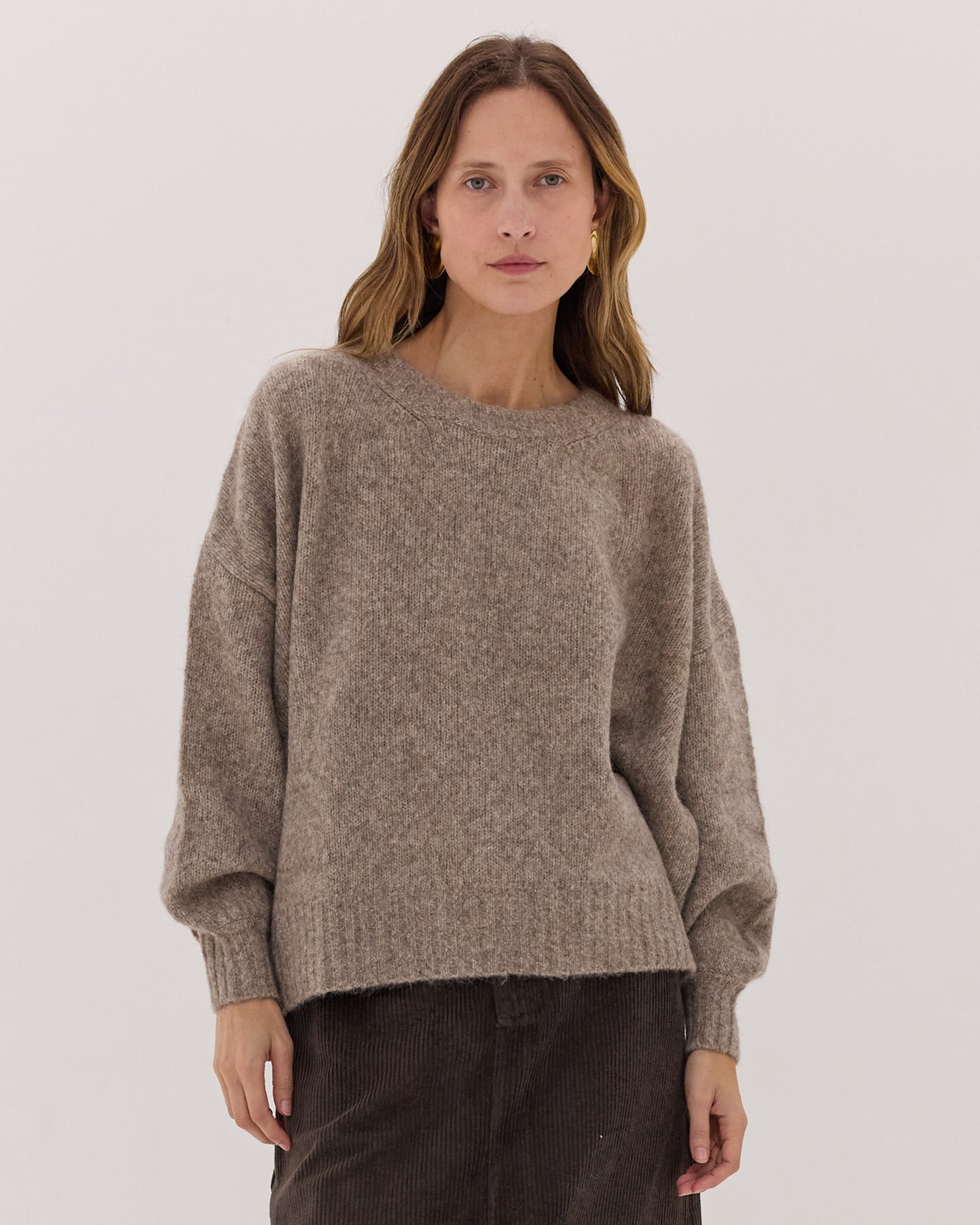 The Billow Sleeve Jumper | Sherpa