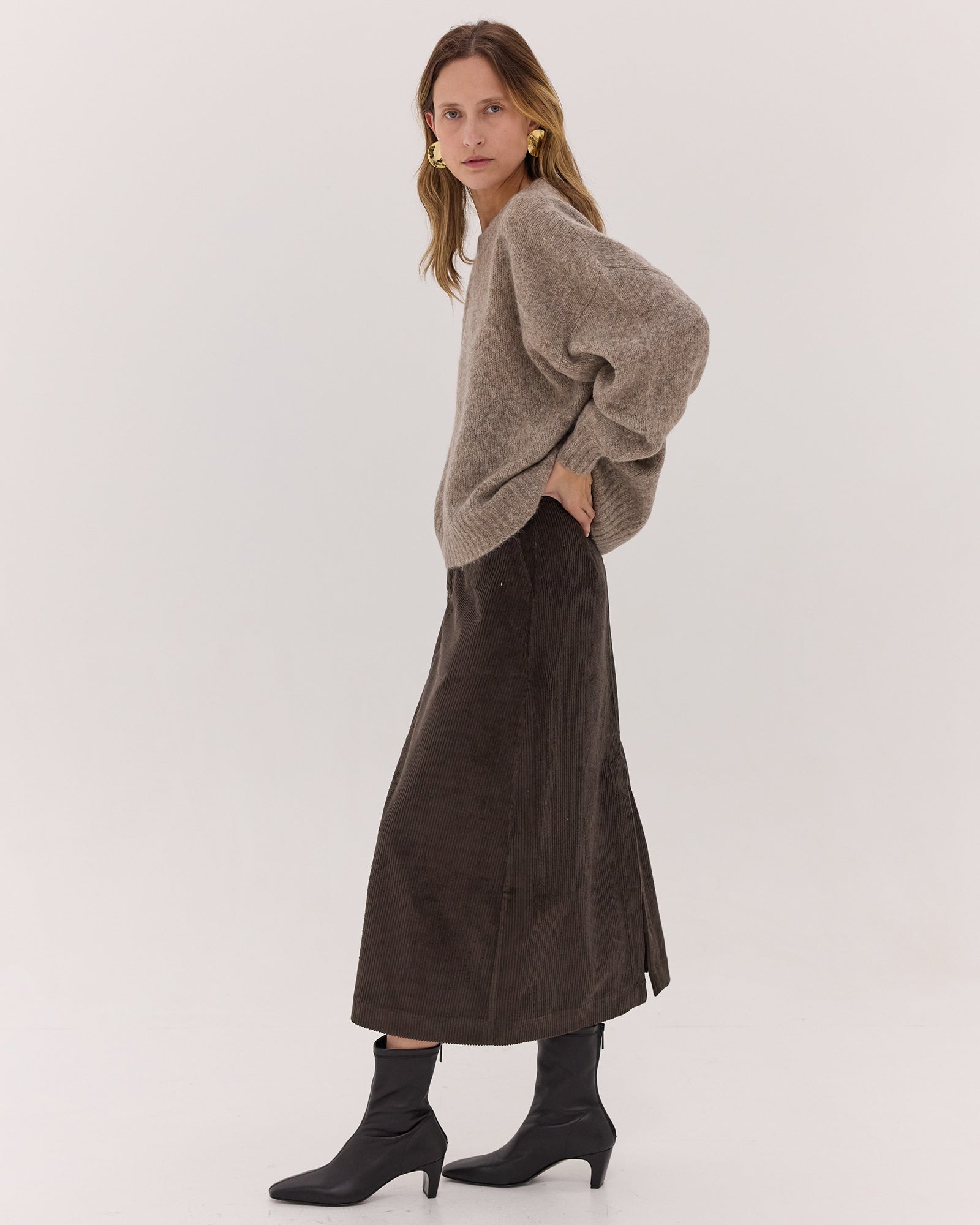 The Billow Sleeve Jumper | Sherpa