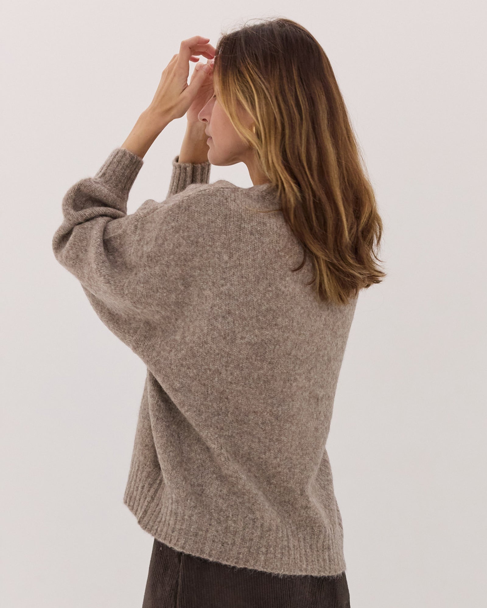 The Billow Sleeve Jumper | Sherpa