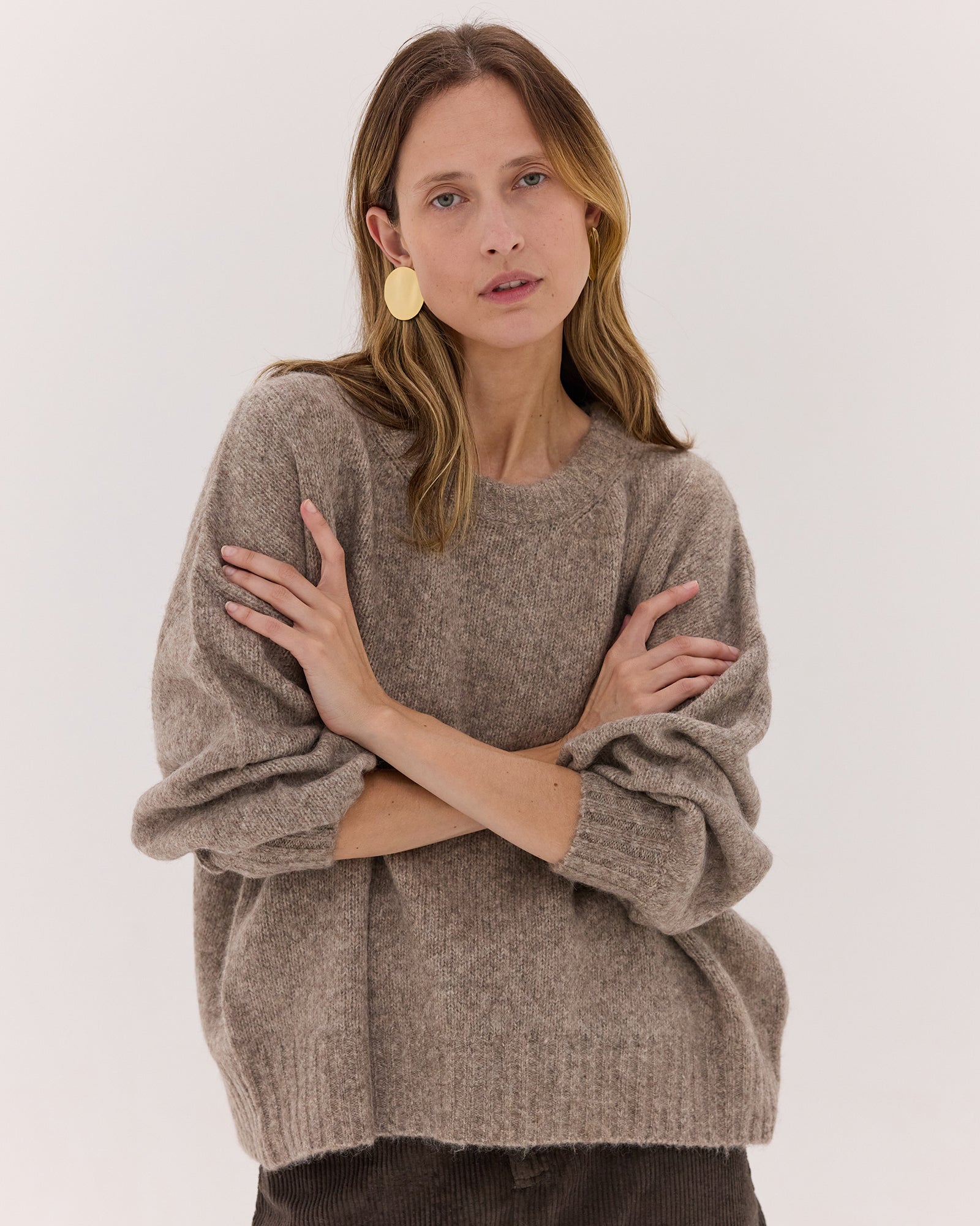 The Billow Sleeve Jumper | Sherpa