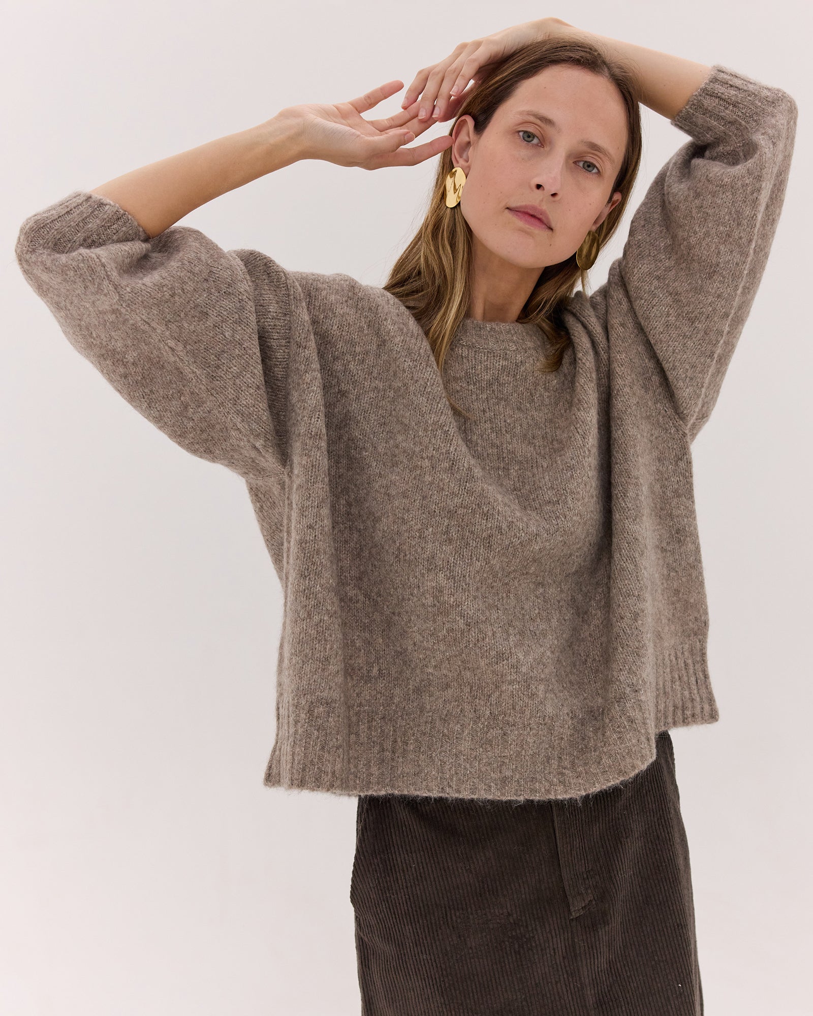 The Billow Sleeve Jumper | Sherpa