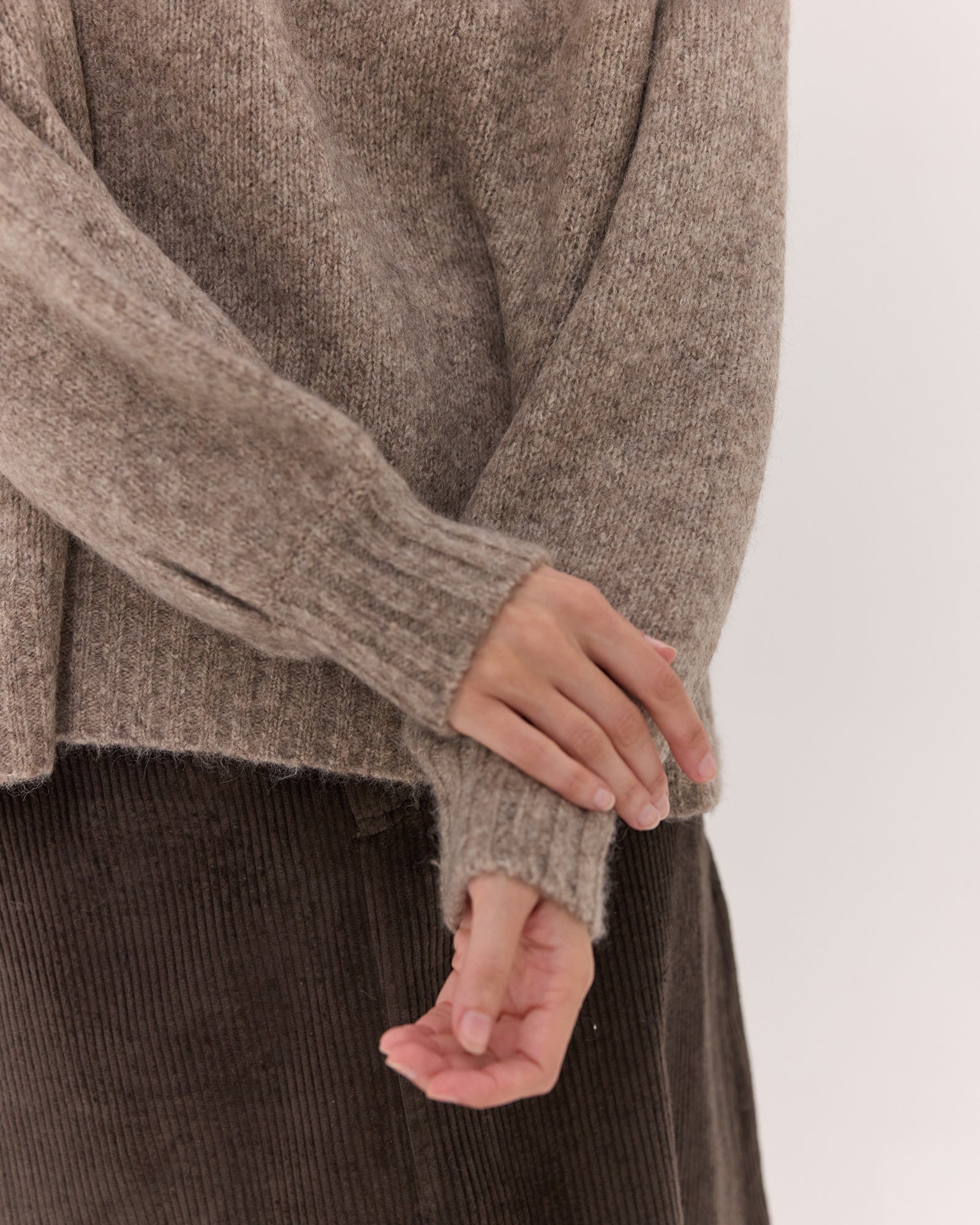 The Billow Sleeve Jumper | Sherpa