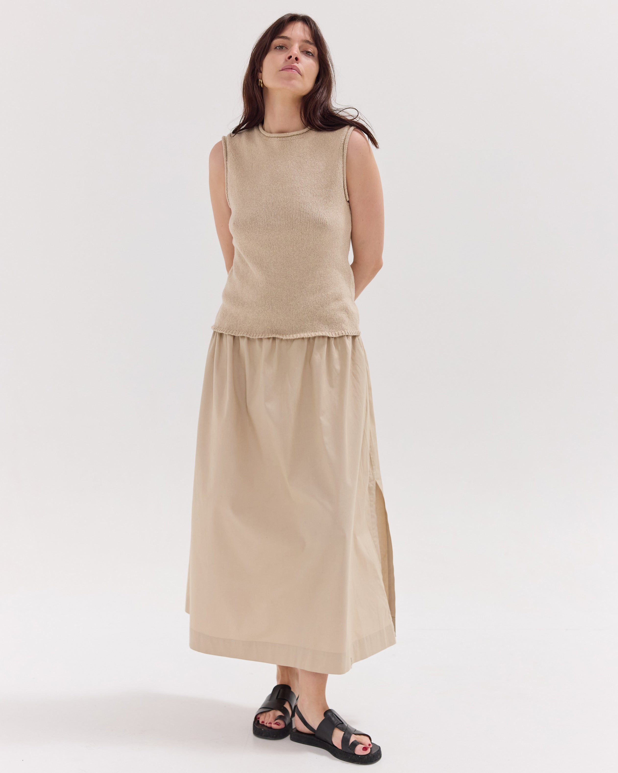 The Split Skirt | Bone