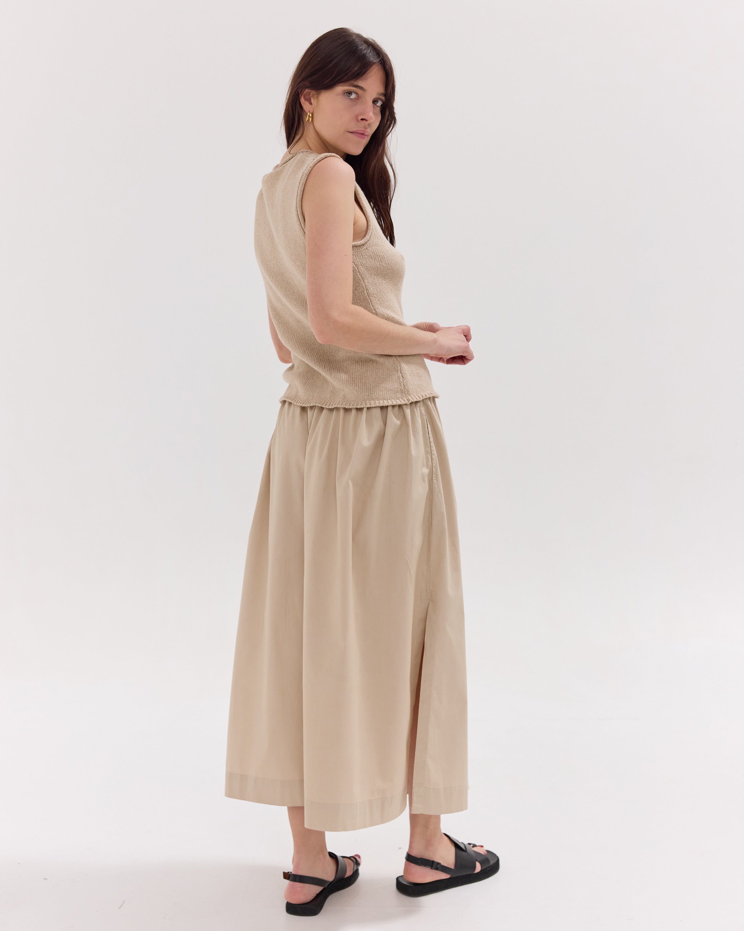 The Split Skirt | Bone