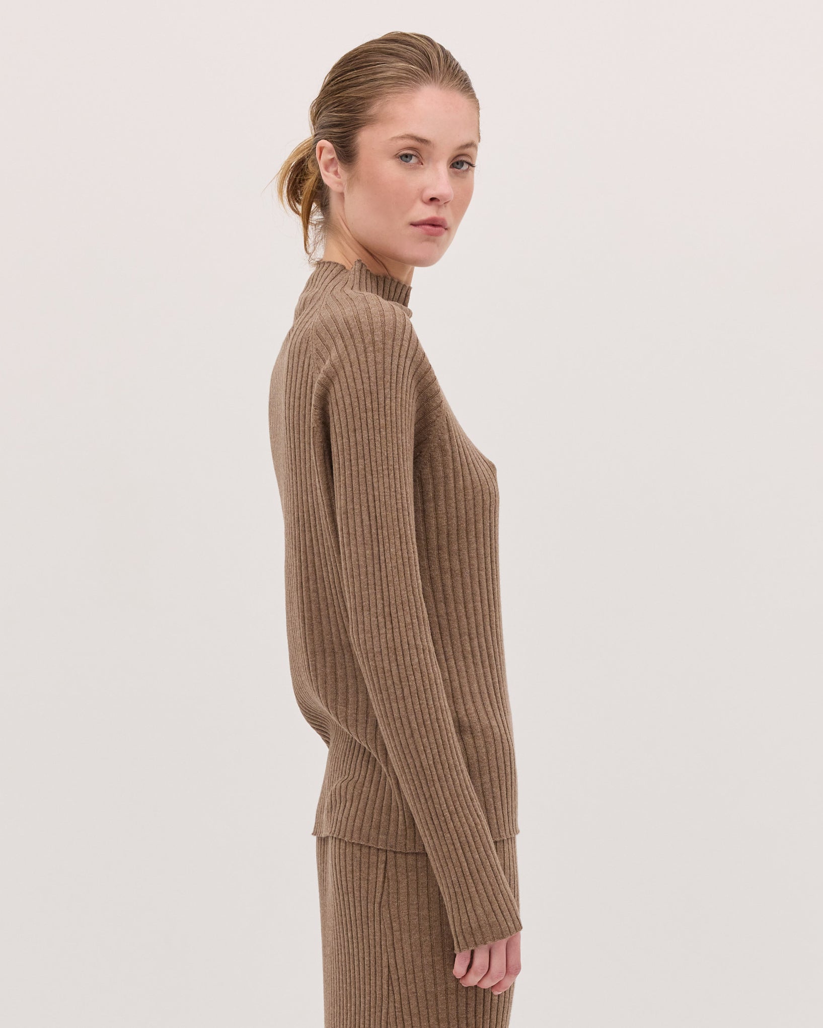 The Rib Knit Long Sleeve | Hazel